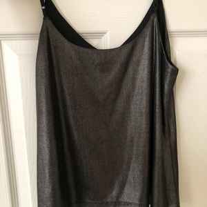 Silver cami top
